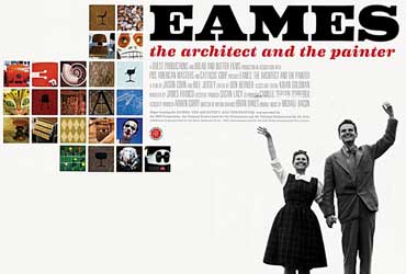 Eames era decor refers to the Mid Century Modern style created by designers Charles and Ray Eames