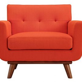 Modway Engage Mid-Century Modern Upholstered