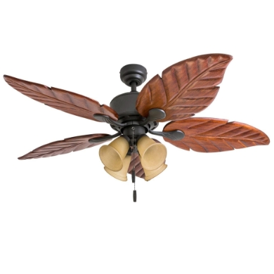 tropical home office - Royal Palm 52″ Ceiling Fan