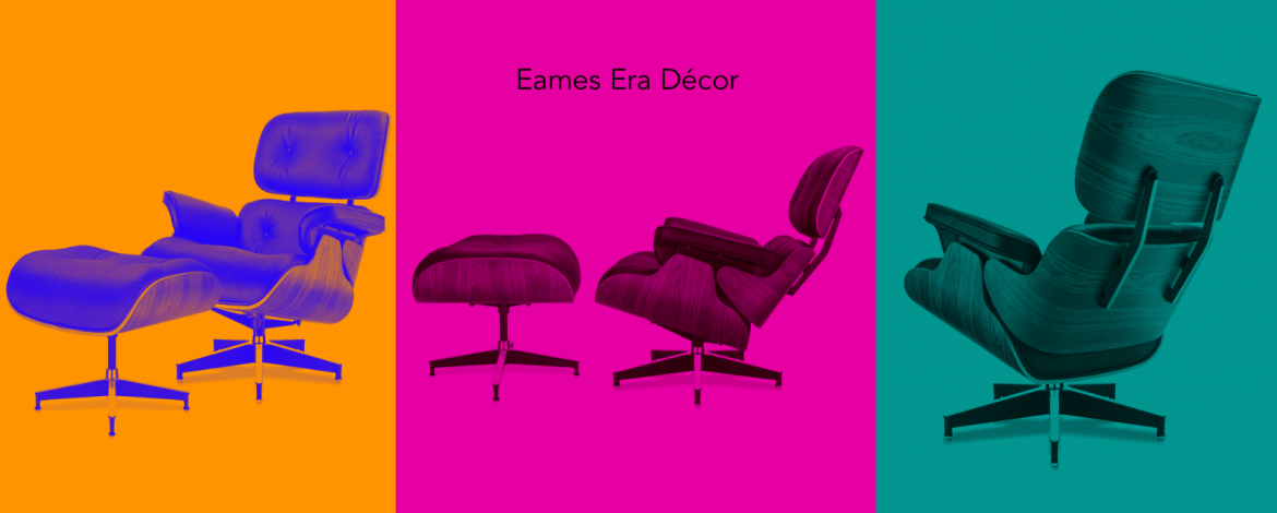 Eames Era Chairs and Loungers - Mid Century Modern Design Furniture - This 1956 Lounger and Ottoman by Charles & Ray Eames are iconic examples Mid Century Modern Furniture