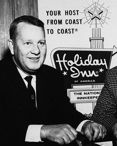 Kemmons Wilson -founder of Holiday Inn -courtesy of THE 1950'S: AN AGE OF AFFLUENCE